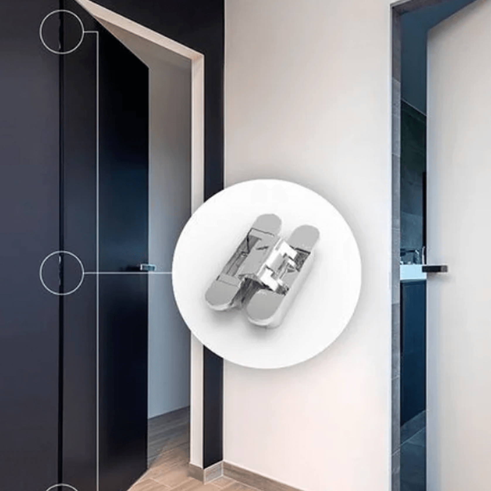 Argenta Invisible Neo Concealed Hinges gallery detail image