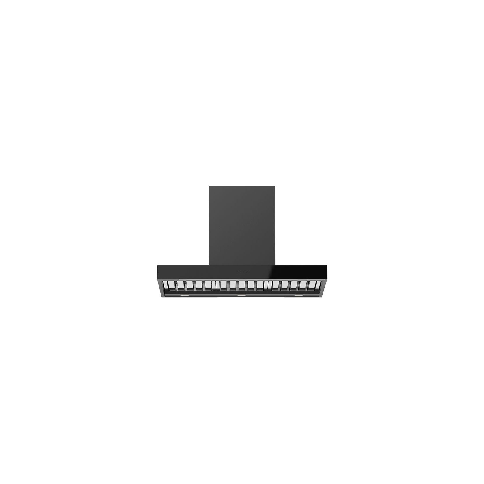 Rome 90 (Black) Island Mounted Rangehood gallery detail image