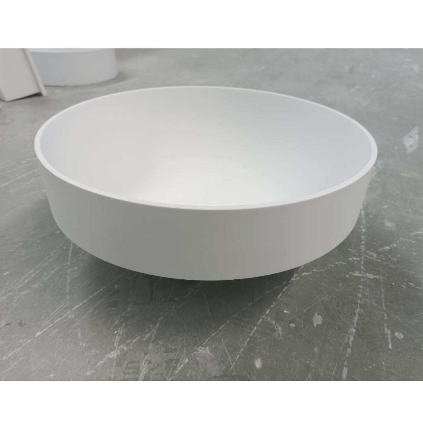 Round Semi-recessed Basin 400mm 'Tui' gallery detail image