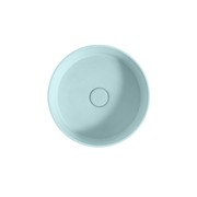 Sol' Powder Blue Concrete 390mm Round Basin gallery detail image