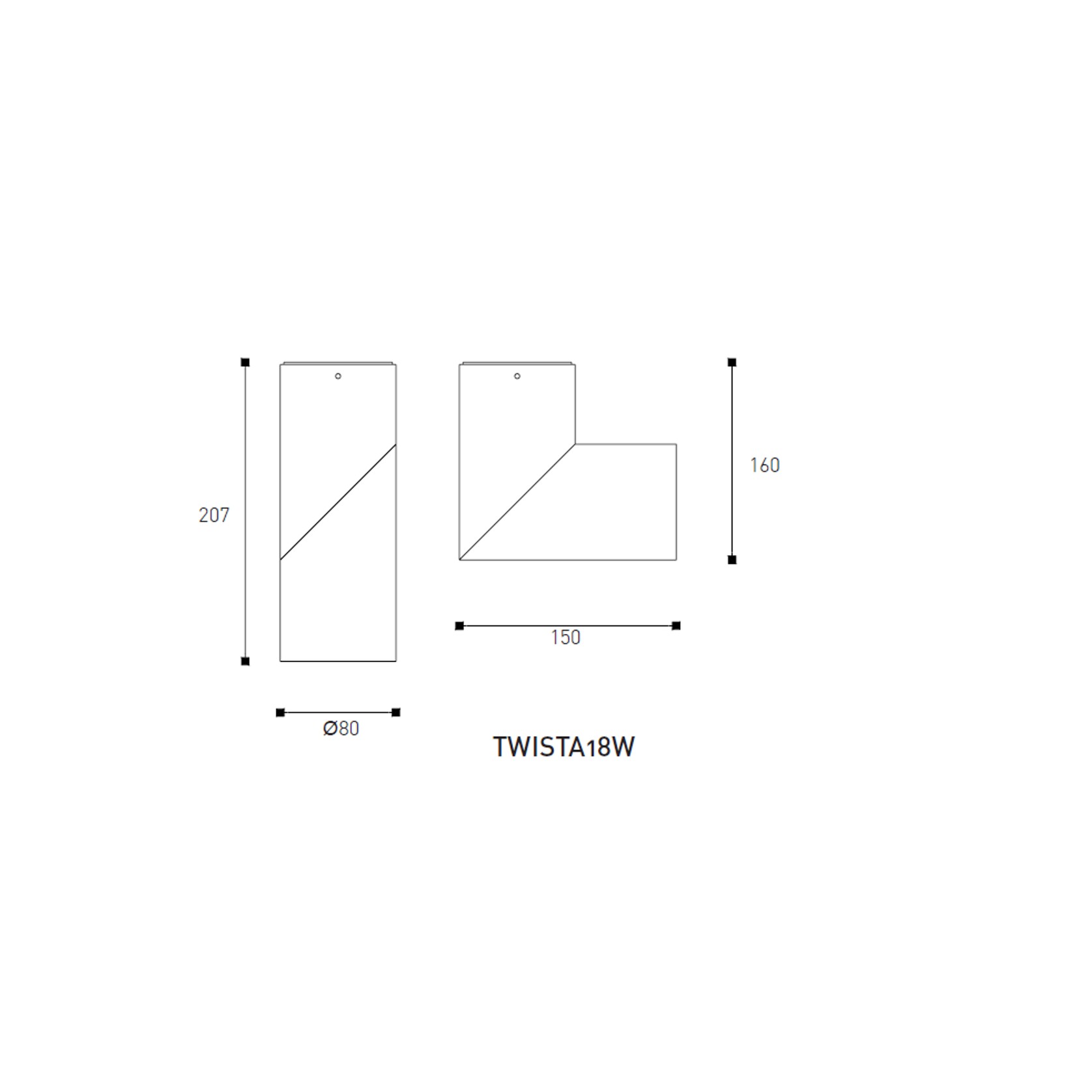 LED Twista Can Light gallery detail image