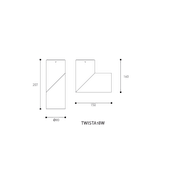 Twisty Can Light gallery detail image