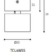 Omni Directional Can Light Surface Mounted Short gallery detail image