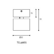 Omni Directional Can Light Surface Mounted Short gallery detail image