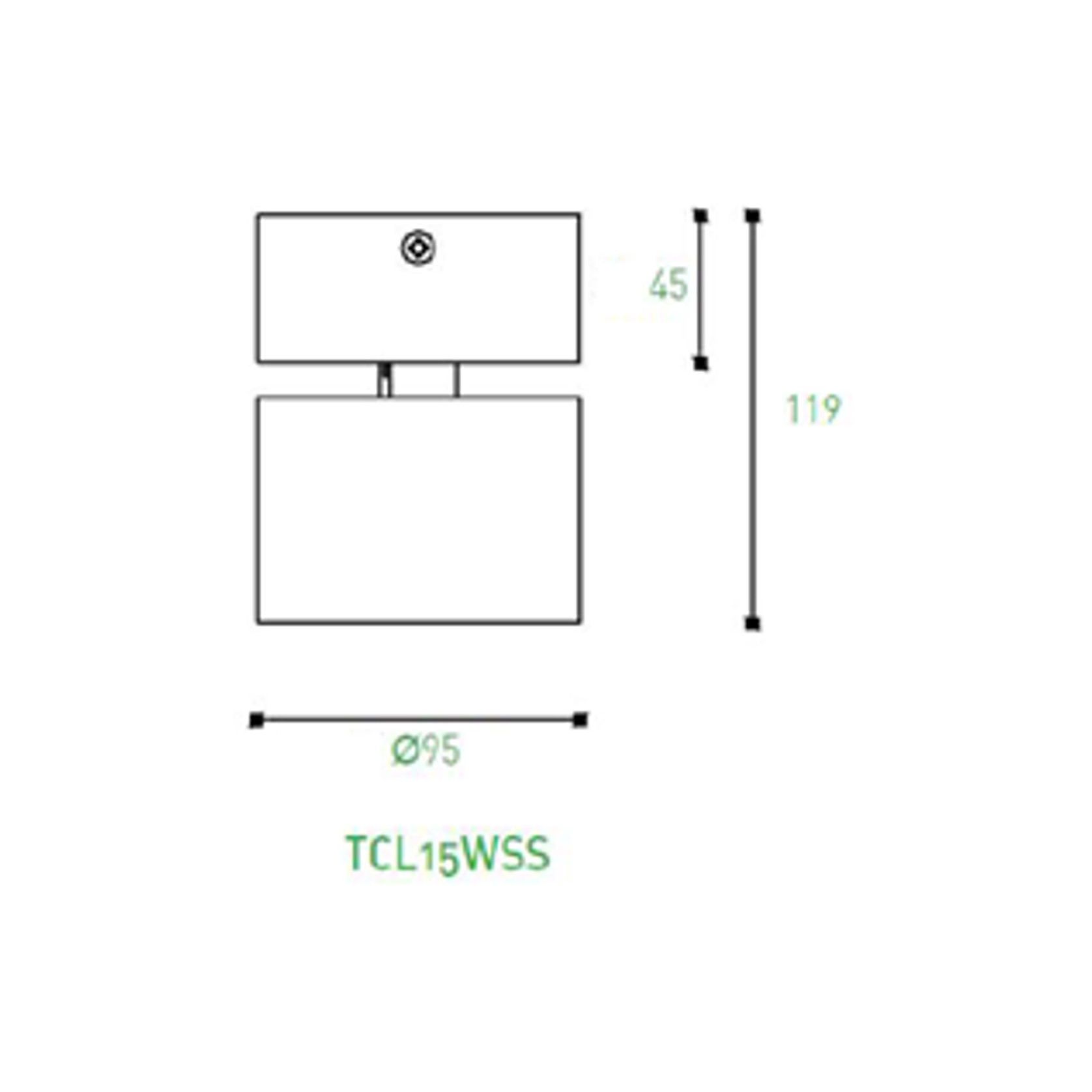 LED Surface Mounted Omni-Directional (Short) Downlight gallery detail image