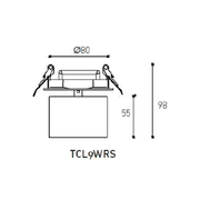 Omni Directional Can Light Recessed Short gallery detail image