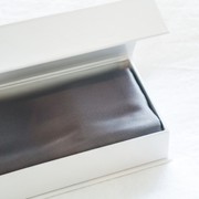 100% Pure Silk Pillowcase - Charcoal gallery detail image