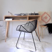 Portobello Chair Stainless Steel - Black gallery detail image