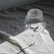 Melted Crystal Red Wine Glass- Set of 4 gallery detail image