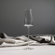Melted Crystal Champagne Flute- Set of 4 gallery detail image