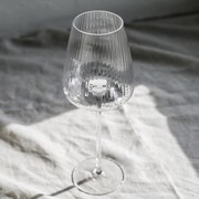 Melted Crystal White Wine Glass- Set of 4 gallery detail image