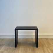 Heritage Elm Sofa Table- Black gallery detail image