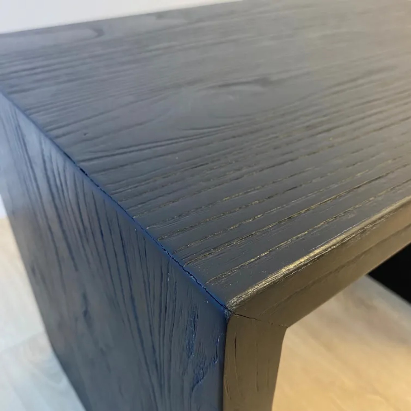 Heritage Elm Sofa Table- Black gallery detail image
