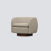 Charlie Swivel Chair- Beige Boucle gallery detail image