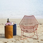 Waipuna Table – Stainless Steel - Toffee gallery detail image