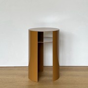 Waipuna Table – Stainless Steel - Toffee gallery detail image