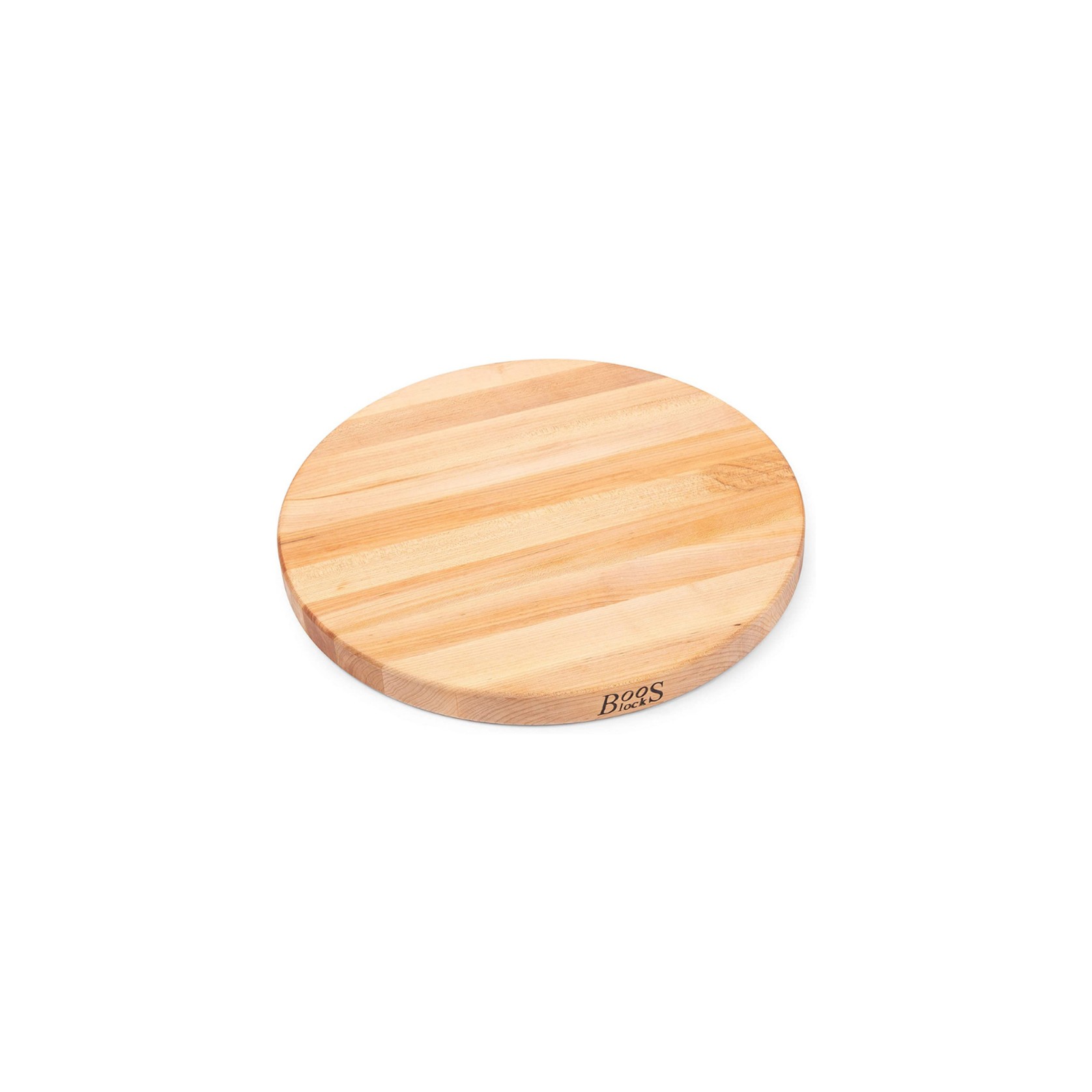 Boos Block Maple Wood Edge Grain Reversible Round Cutting Board - 46cm X 4cm gallery detail image