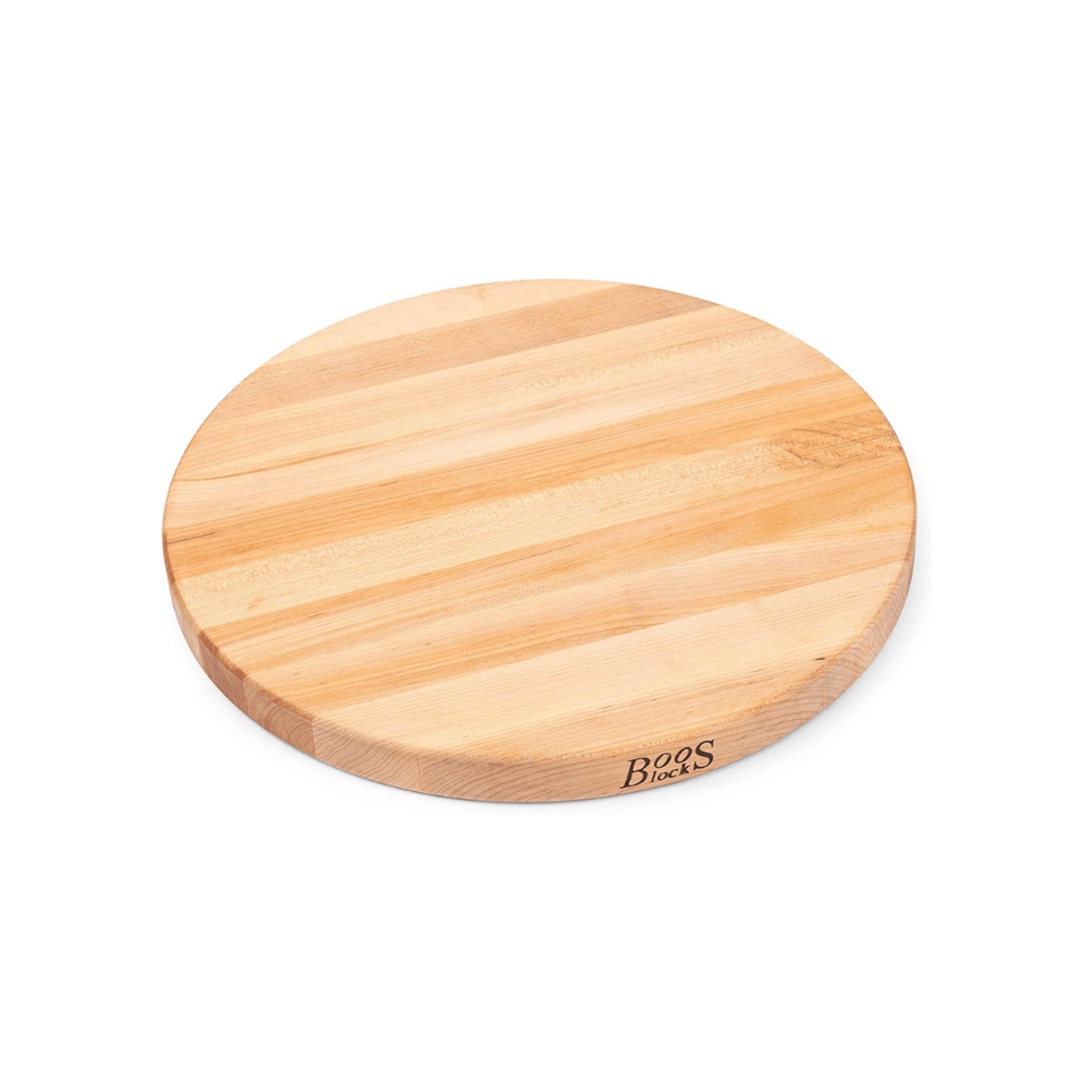 Boos Block Maple Wood Edge Grain Reversible Round Cutting Board - 46cm X 4cm gallery detail image