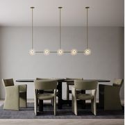 Coral Linear Rod Pendant (Ten Coral Pieces) gallery detail image