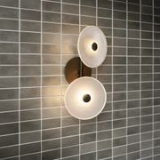 Coral Duo Rod Wall Light - (Off-Centered) gallery detail image