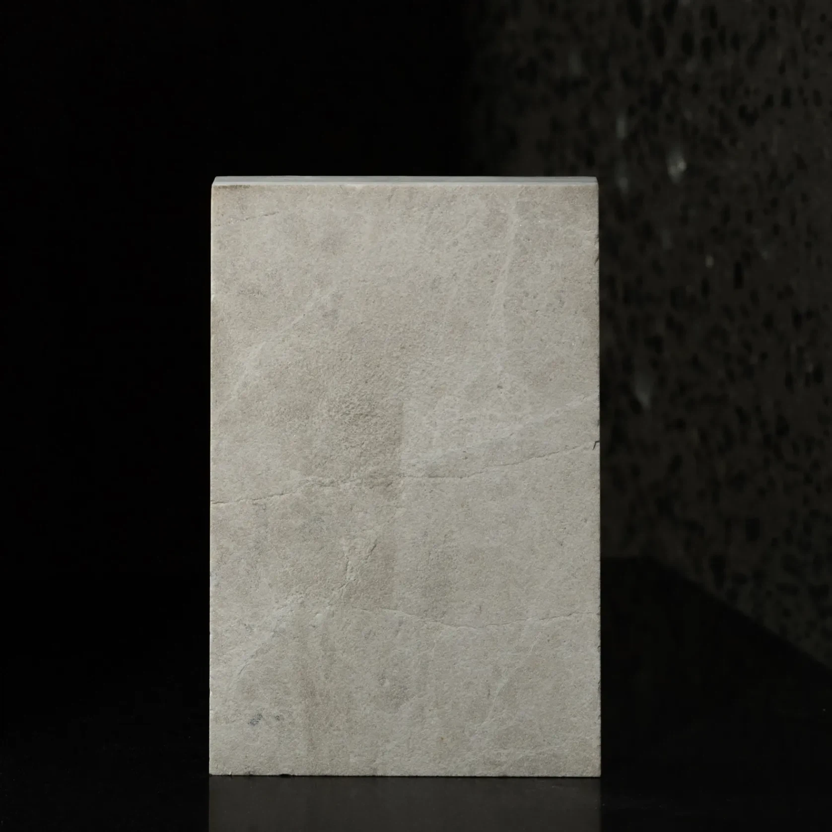 Vanillish Dark Sandblasted Marble Porcelia gallery detail image