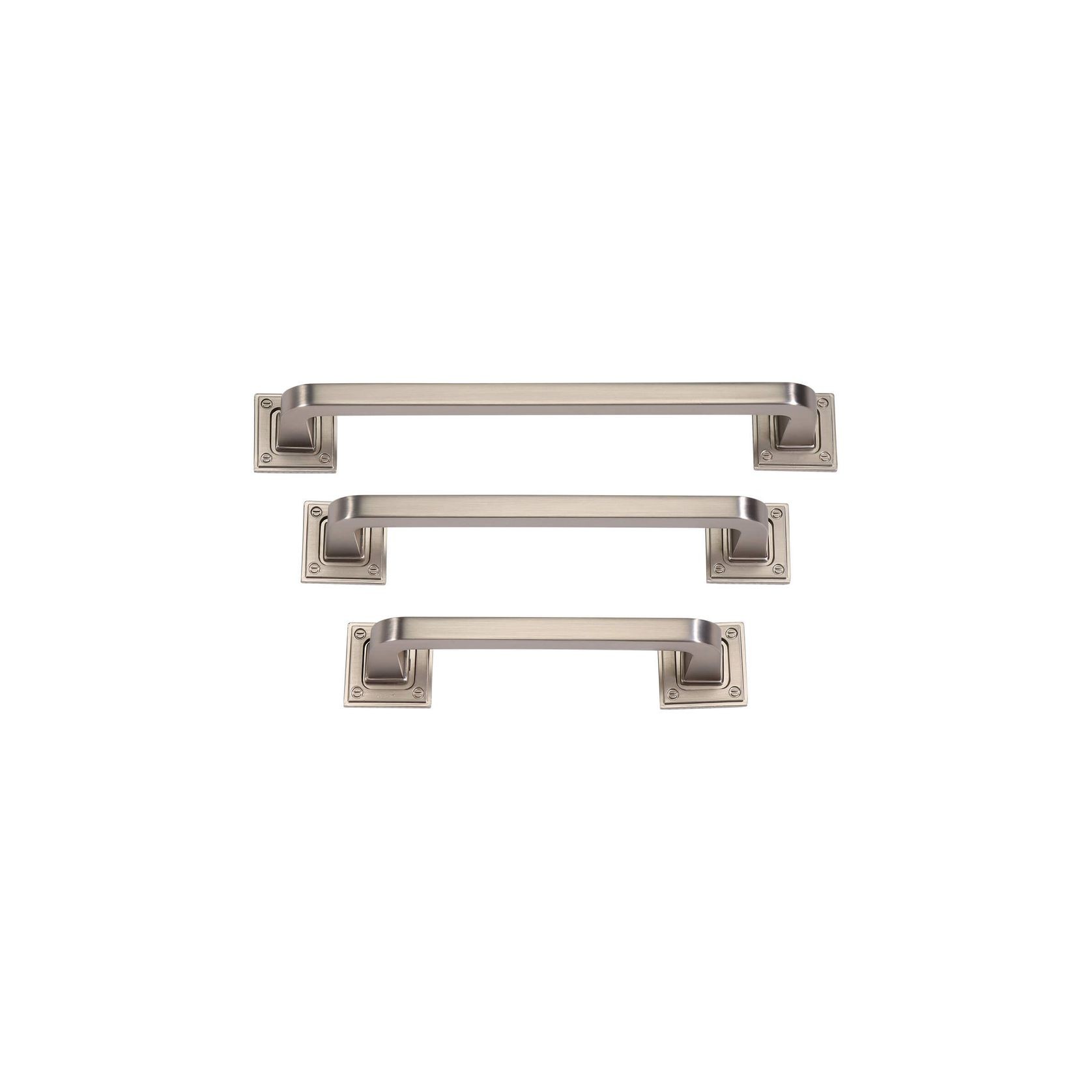 KT&CO Kitchen hamptons handles shepparton Matt black/Brushed brass/Brushed nickel/Chrome gallery detail image