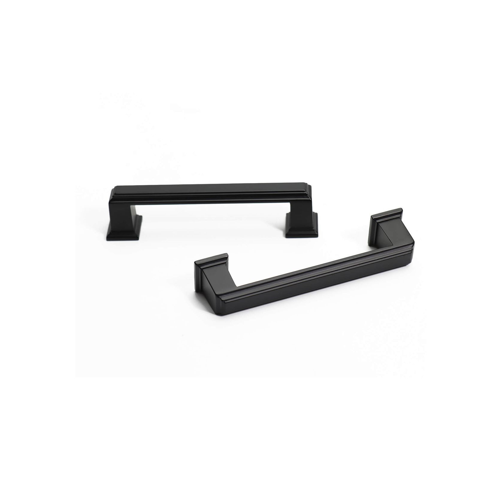 Kitchen cabinet handles hampton style Melton Matt black / brass / nickel gallery detail image