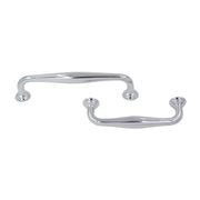 Kitchen hamptons handles Mackay Matt black/Brushed brass/Brushed nickel/Chrome gallery detail image