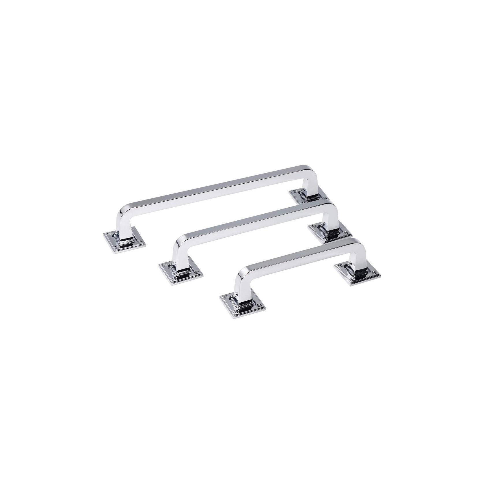 KT&CO Kitchen hamptons handles shepparton Matt black/Brushed brass/Brushed nickel/Chrome gallery detail image