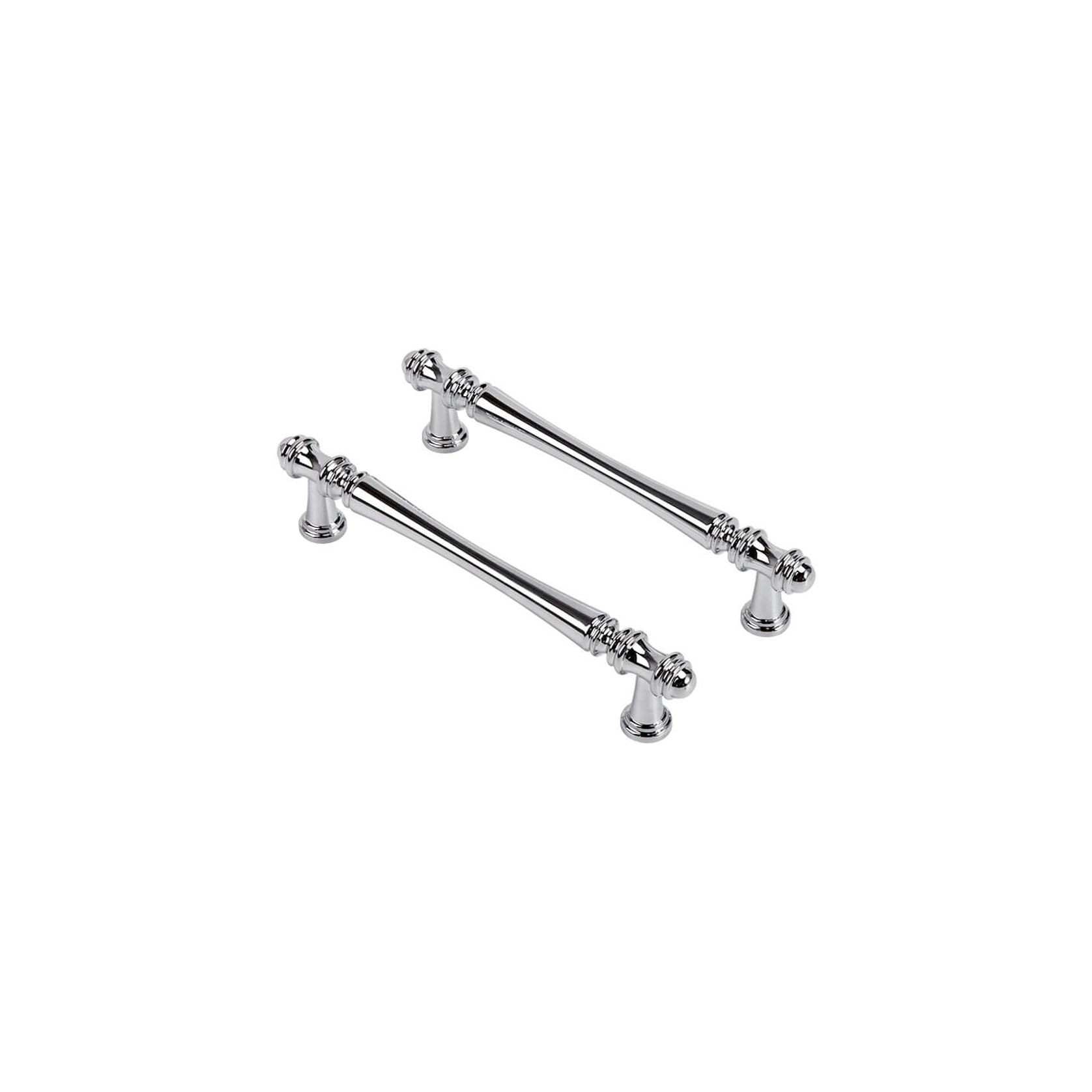 KT&CO Hampton style kitchen handles Toorak brushed nick gallery detail image