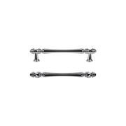 KT&CO Hampton style kitchen handles Toorak brushed nick gallery detail image