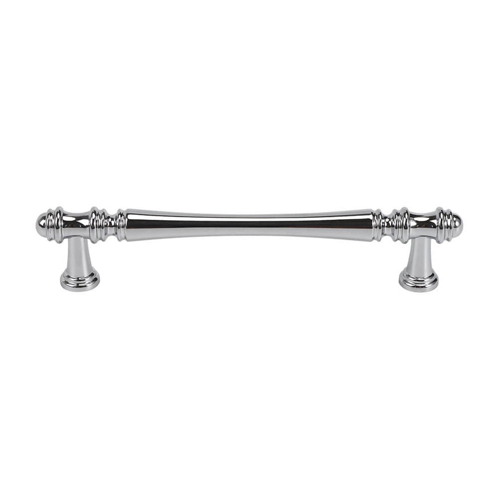 Hampton Style Kitchen Handles Toorak Nickel/Chrome gallery detail image