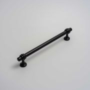 KT&CO Hampton style kitchen handles hamilton Murray Beach chrome/nickel/ brass /black gallery detail image