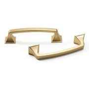 Kitchen hampton style handles Maitland Matt black / brass / nickel /chrome gallery detail image