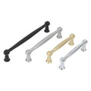 Kitchen hamptons drawer handles Fremantle Matt black/Brushed brass/Brushed Nickel/Chrome gallery detail image