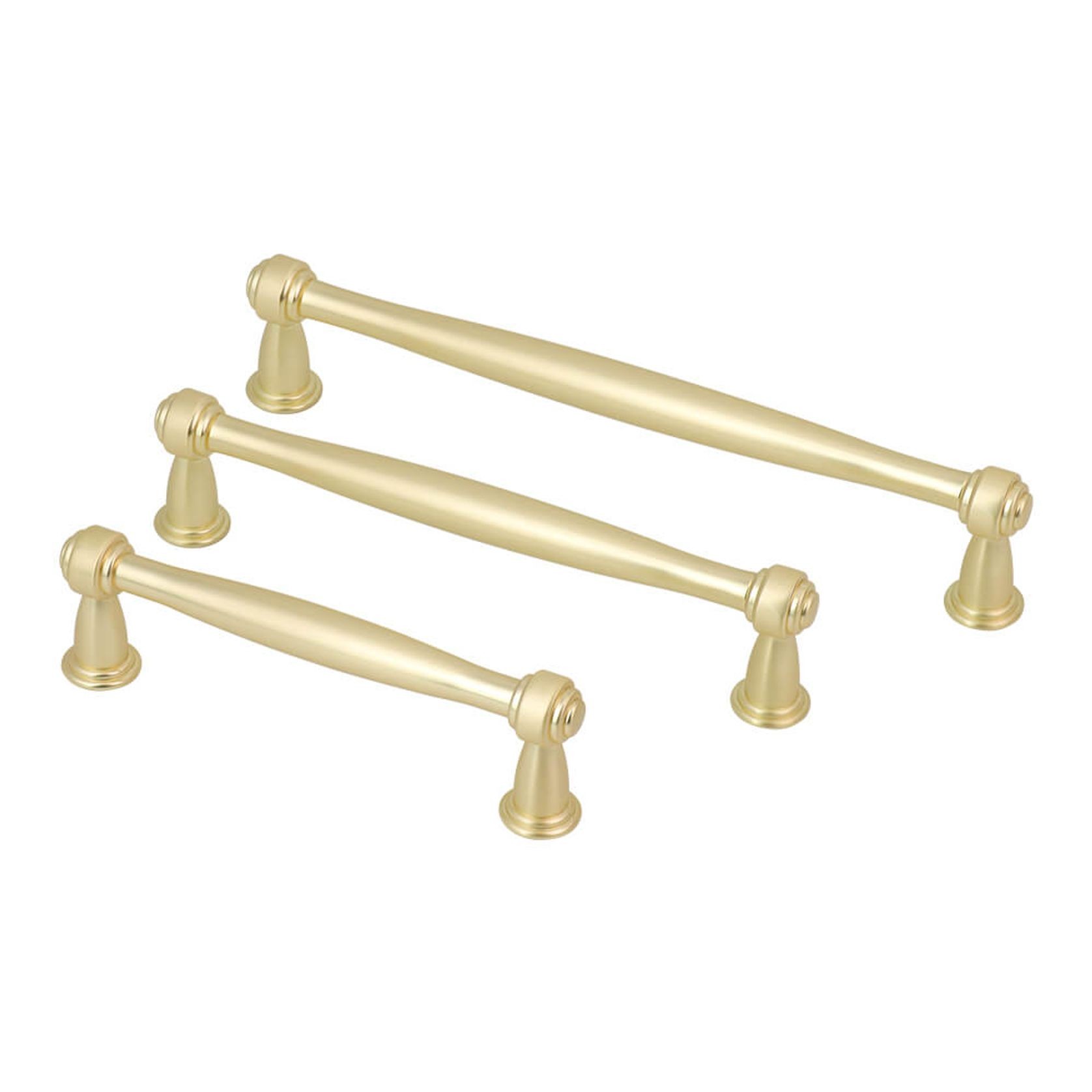 Kitchen hamptons drawer handles Fremantle Matt black/Brushed brass/Brushed Nickel/Chrome gallery detail image