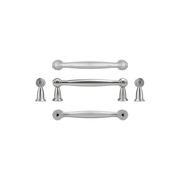 Kitchen hamptons drawer handles Fremantle Matt black/Brushed brass/Brushed Nickel/Chrome gallery detail image