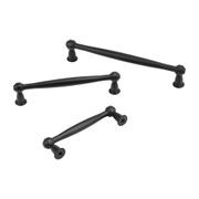 Kitchen hamptons drawer handles Fremantle Matt black/Brushed brass/Brushed Nickel/Chrome gallery detail image