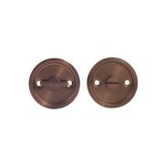 Lockwood Cavity Slider Privacy Set - Satin Bronze PVD gallery detail image
