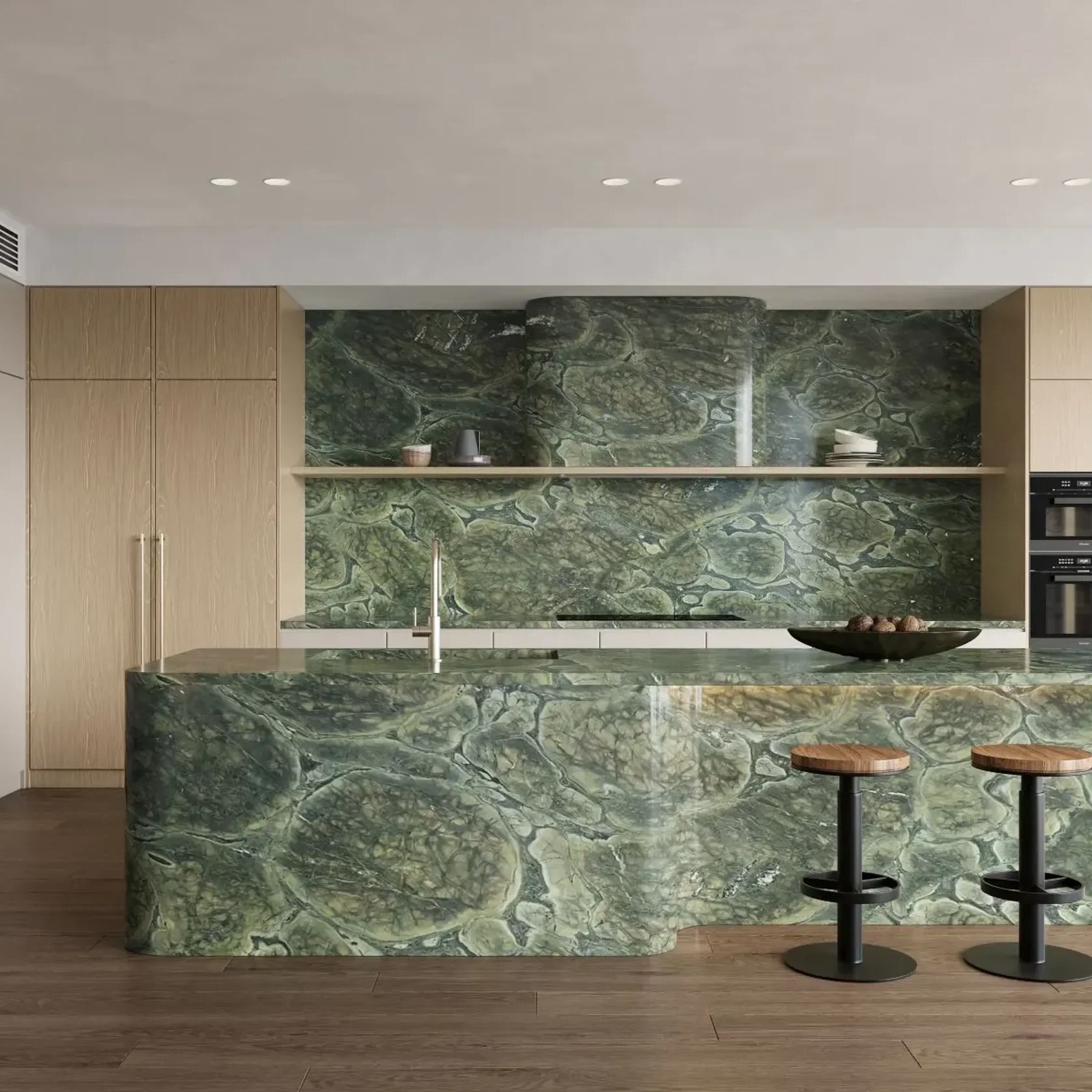 Vivid Green Quartzite Benchtop gallery detail image