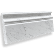 Carrara C Honed Skirting Tile gallery detail image