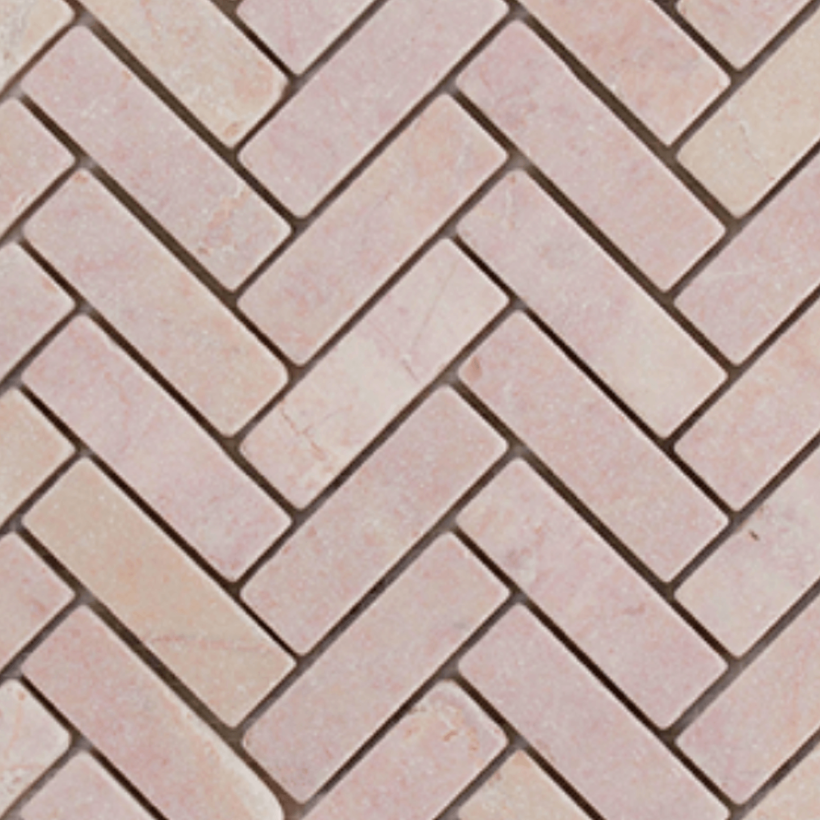 Rosario Tumbled Herringbone Mosaic gallery detail image