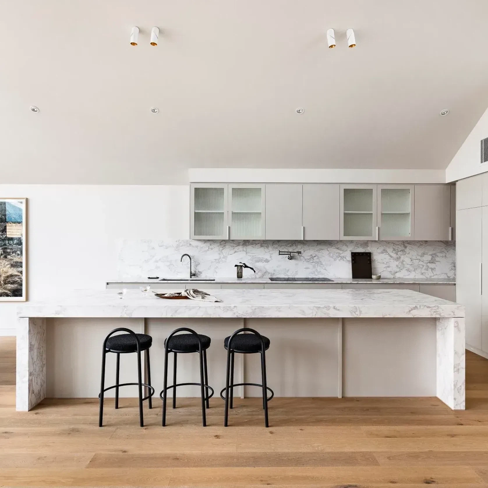 Volakas Marble Benchtop gallery detail image