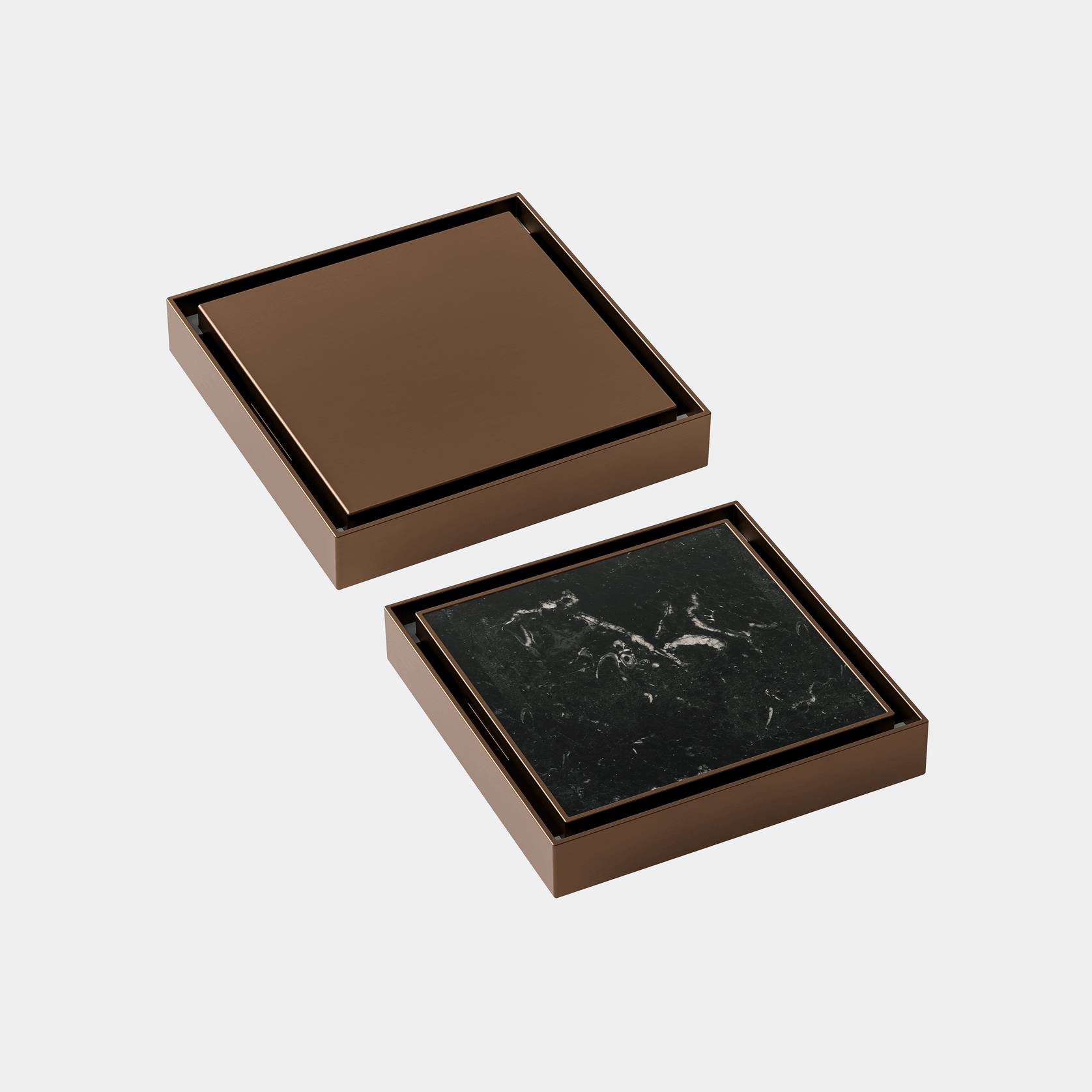 Versa Square Tiled Shower Waste & Full Undermount Kit gallery detail image