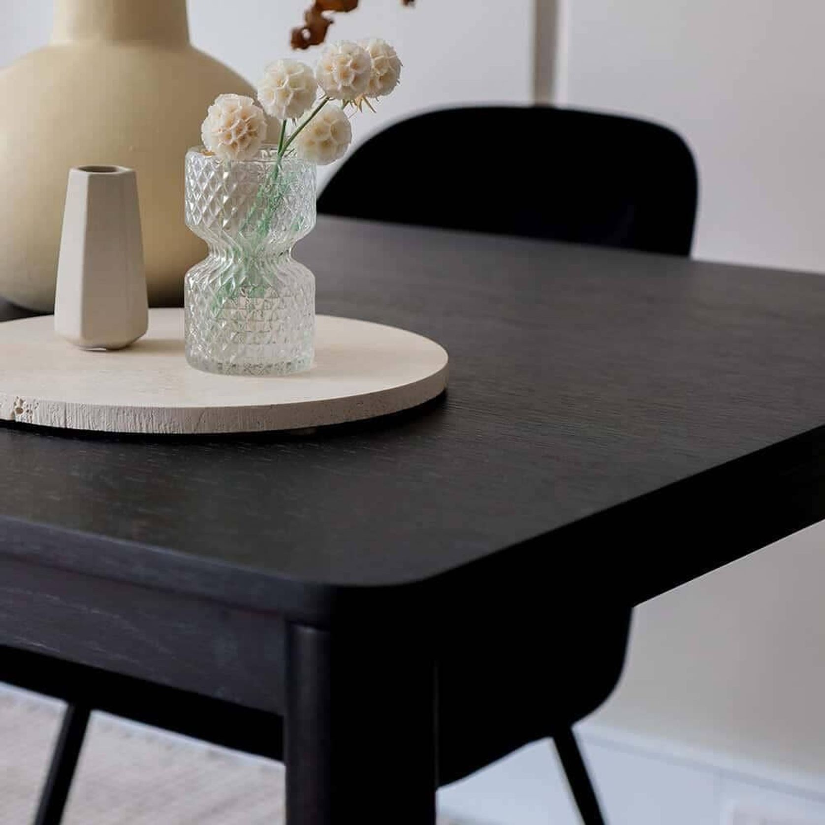 Pure Dining Table 180cm - Black gallery detail image