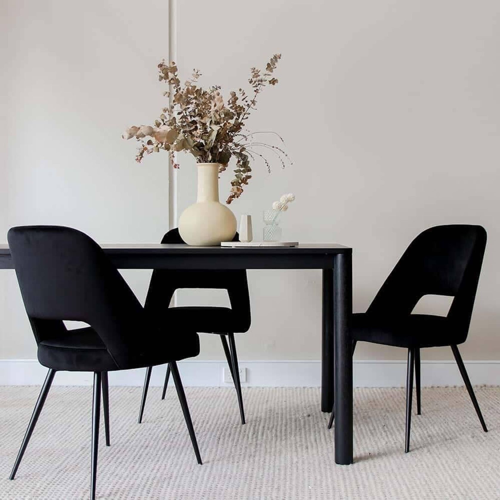 Pure Dining Table 180cm - Black gallery detail image