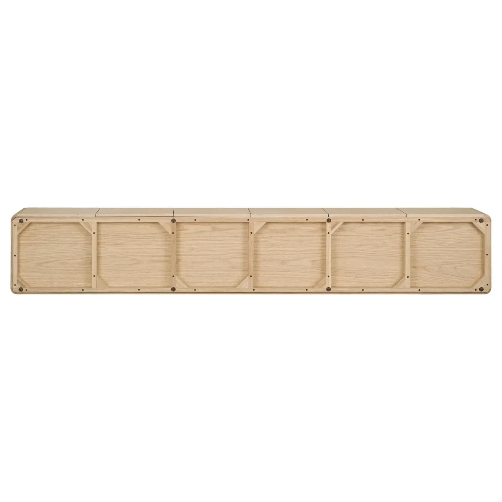 Trim Entertainment Unit 265cm - Oak gallery detail image