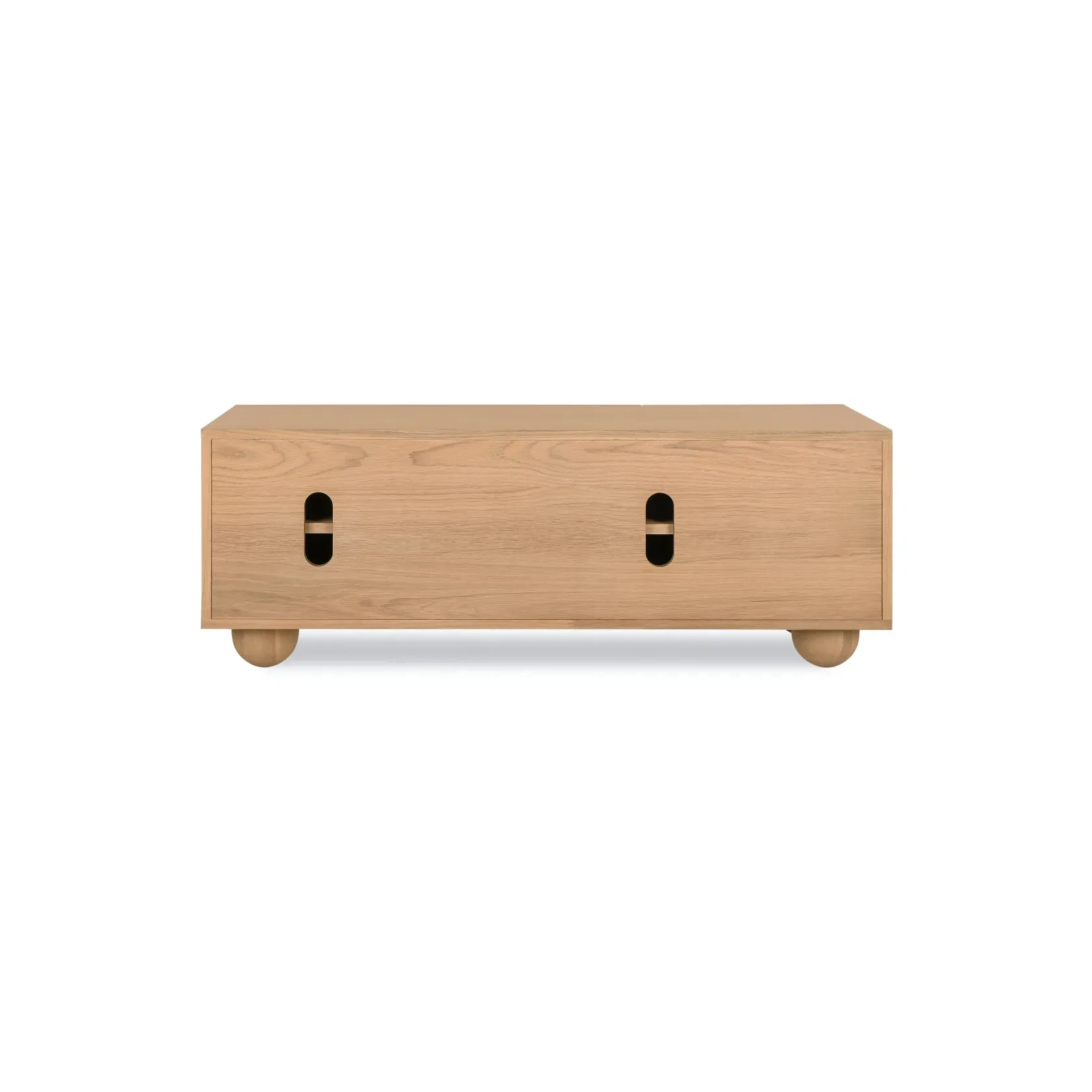 Flow Entertainment Unit 120cm - Oak gallery detail image