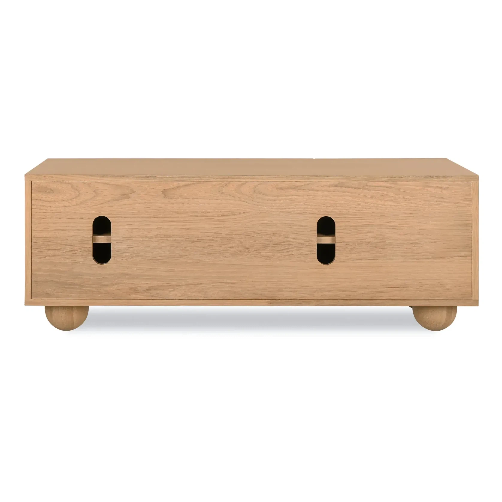 Flow Entertainment Unit 120cm - Oak gallery detail image