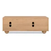 Flow Entertainment Unit 120cm - Oak gallery detail image